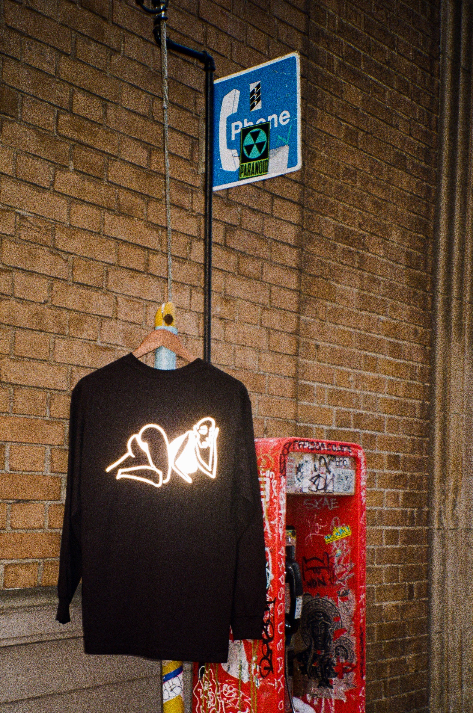 CG Long Sleeve Shirt - Black Reflective