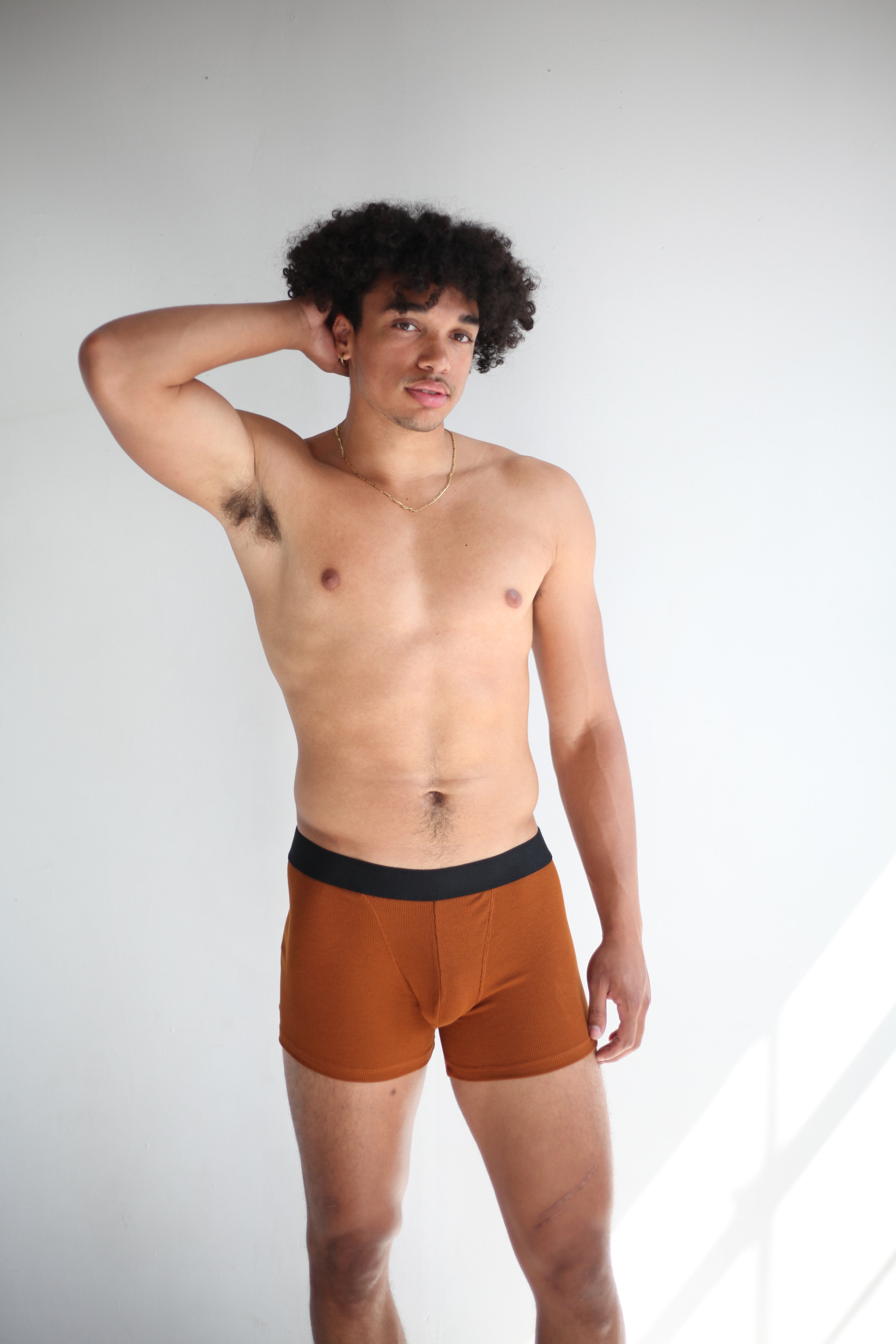DREW BOXER SHORT - Toffee