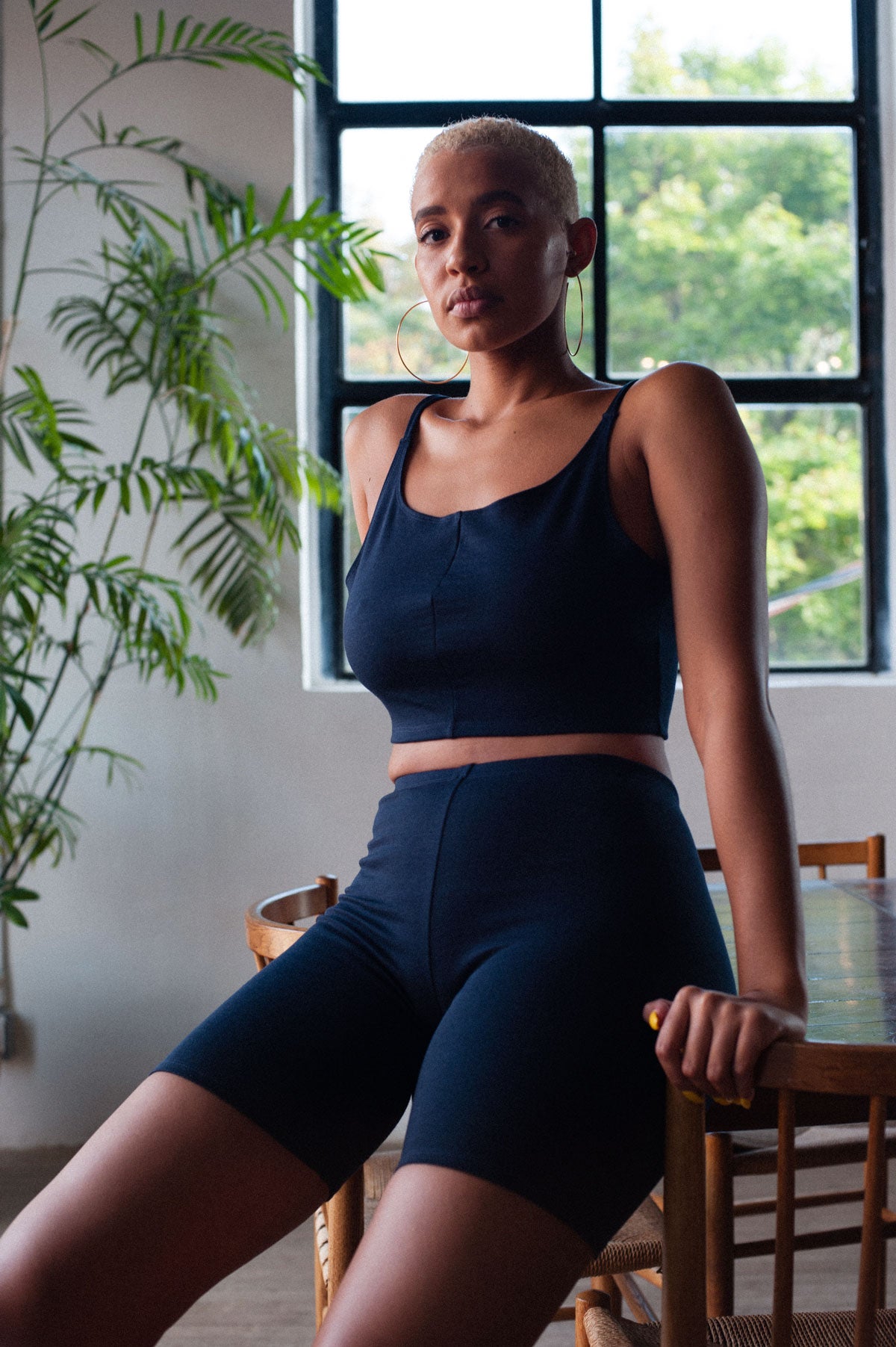 PONY BIKE SHORT - Navy