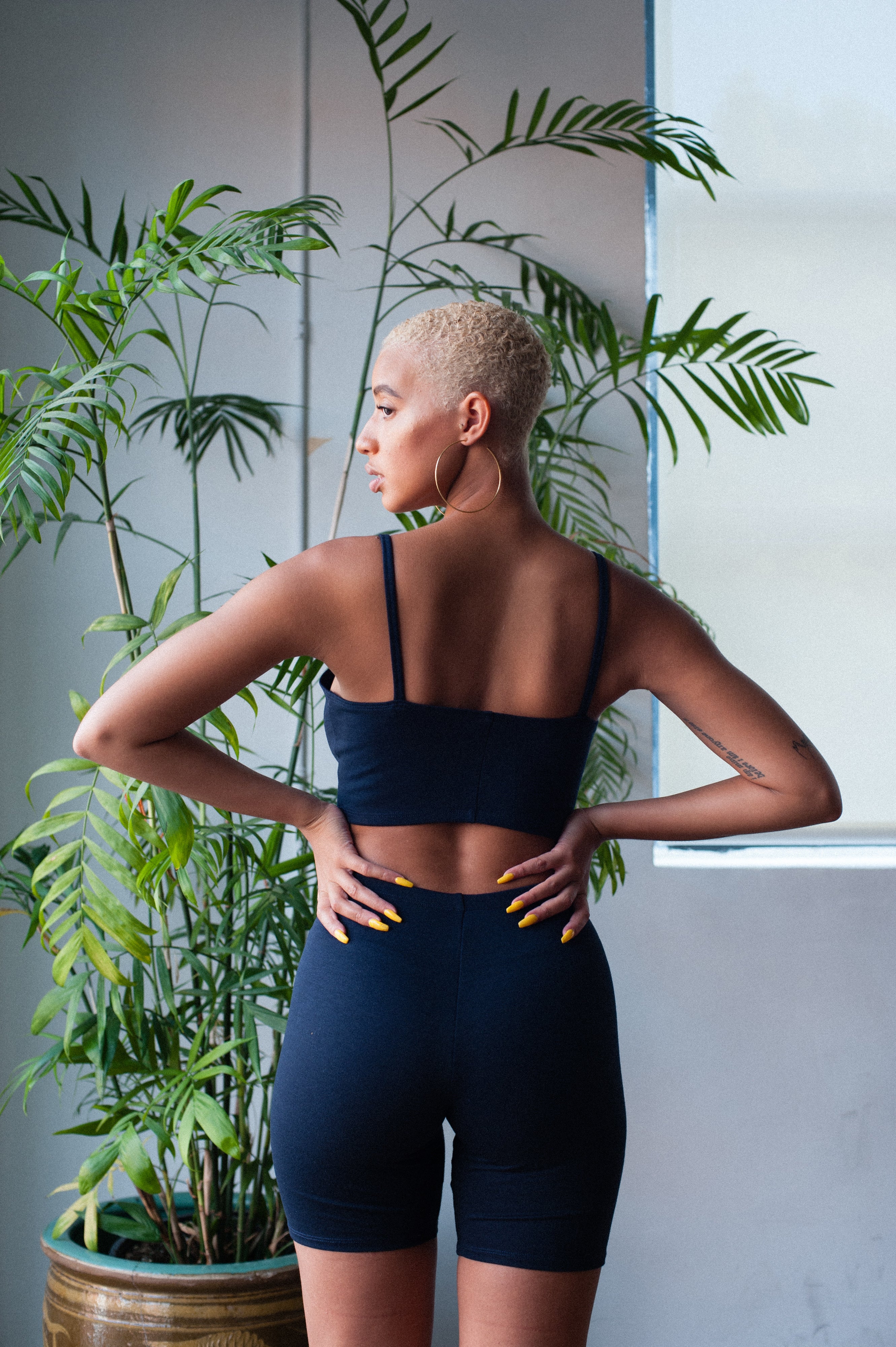 PONY BIKE SHORT - Navy